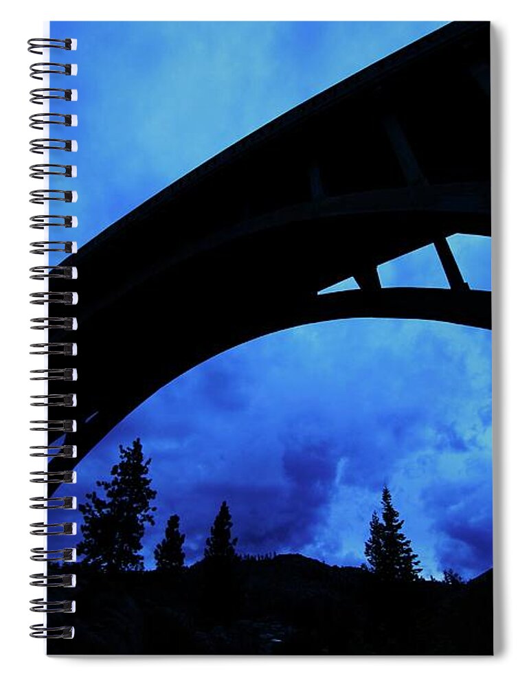 California Spiral Notebook featuring the photograph Sunrise Storm by Sean Sarsfield