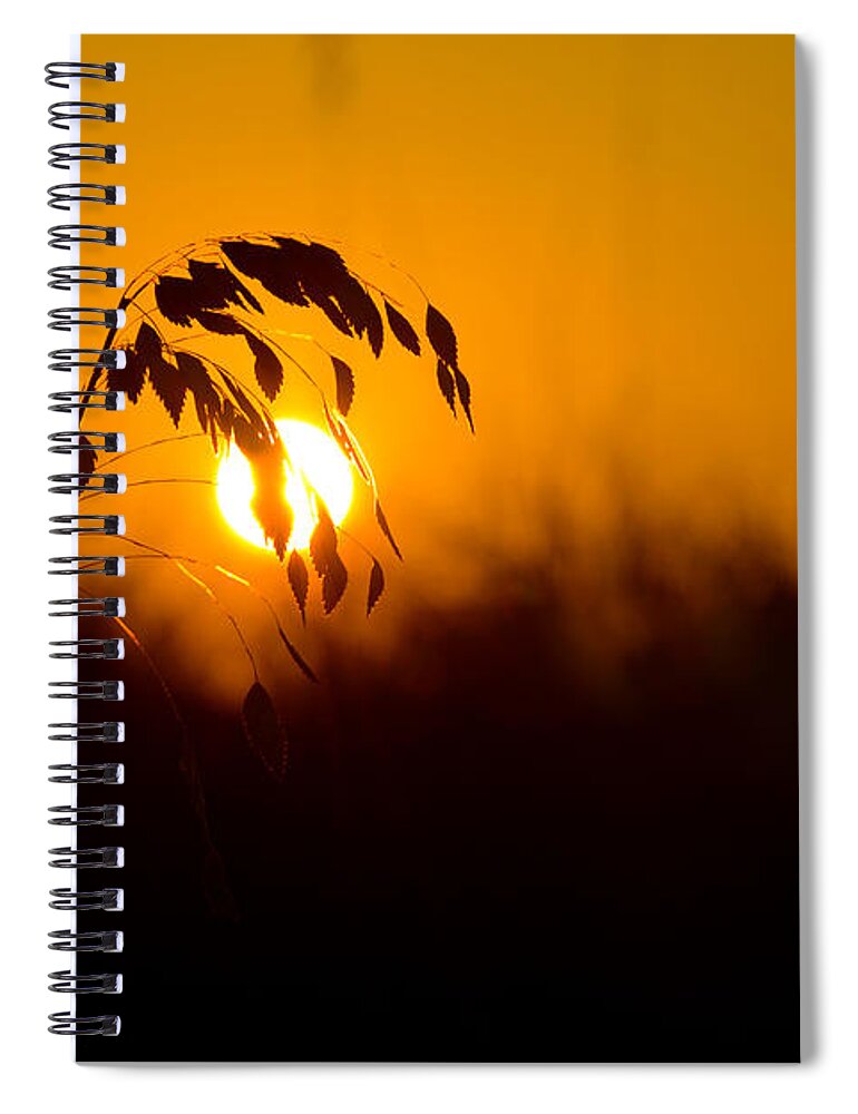 Beautiful Photo Spiral Notebook featuring the photograph Sunset Beach by Kevin Cable