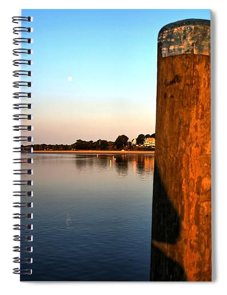 Cape Cod Spiral Notebook featuring the photograph Sunshine on Onset Bay by Bruce Gannon