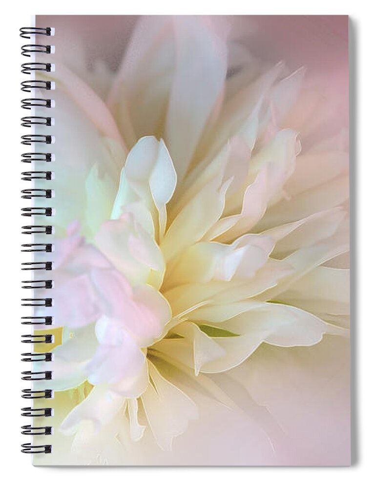 Photography Spiral Notebook featuring the digital art Sweet Dahlia by Terry Davis
