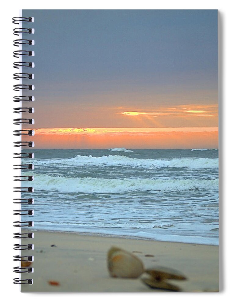 Seas Spiral Notebook featuring the photograph Sweet Sunrise I I by Newwwman