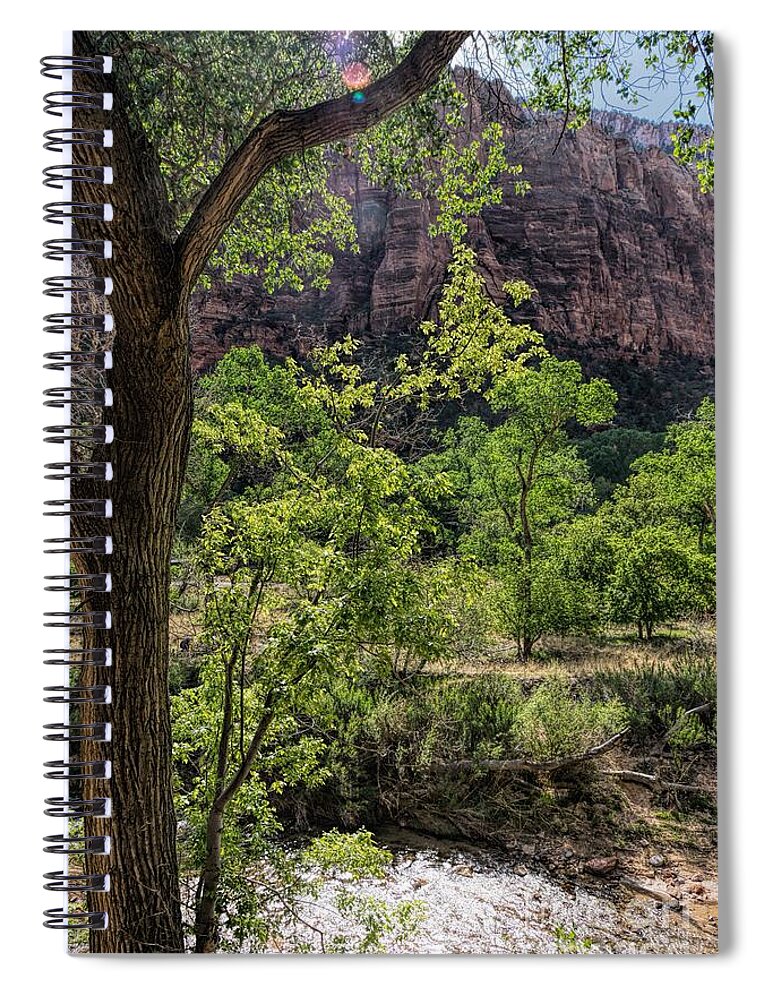 Utah Spiral Notebook featuring the photograph Sweet Sunshine by Peggy Hughes