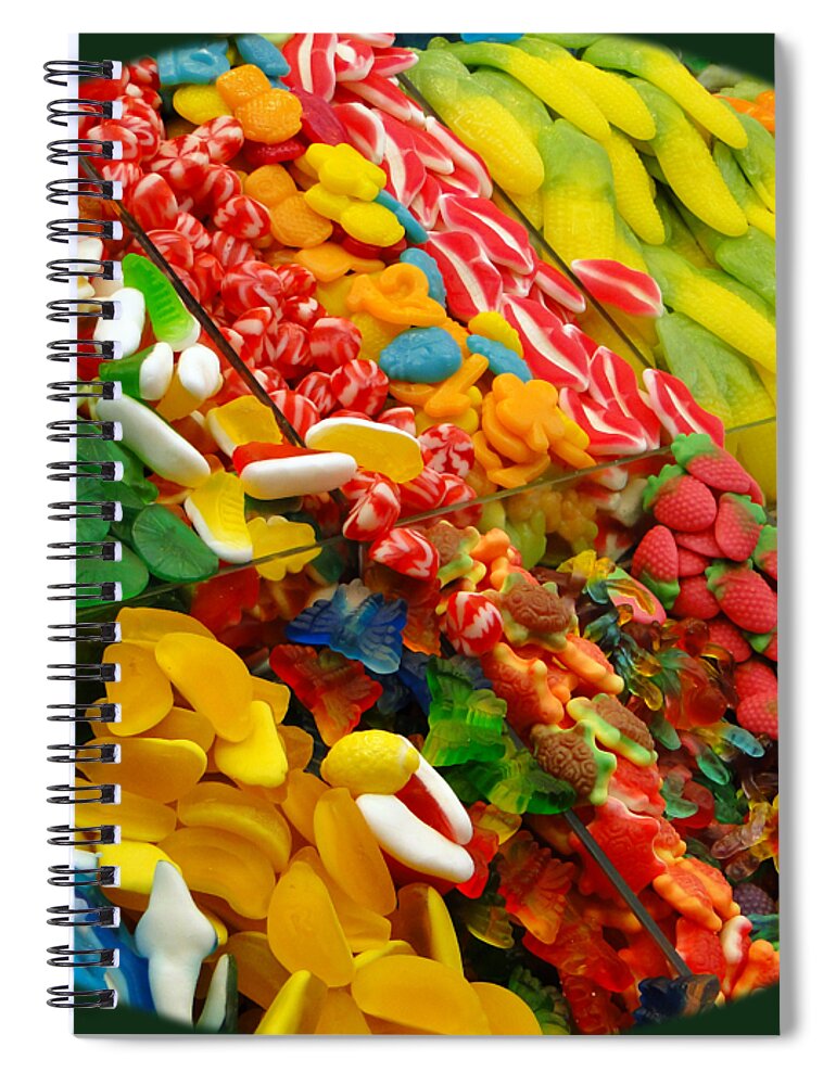 Food Spiral Notebook featuring the photograph Sweet Tooth by Sue Melvin