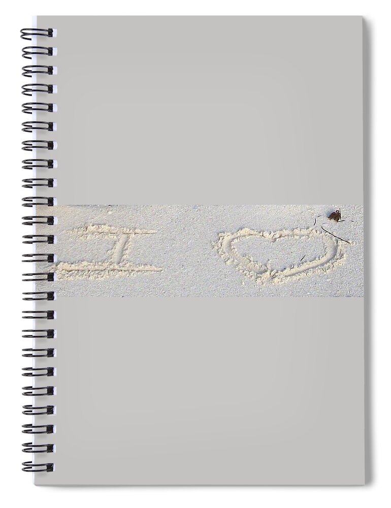 I Spiral Notebook featuring the photograph Symbolic by Michelle Gilmore