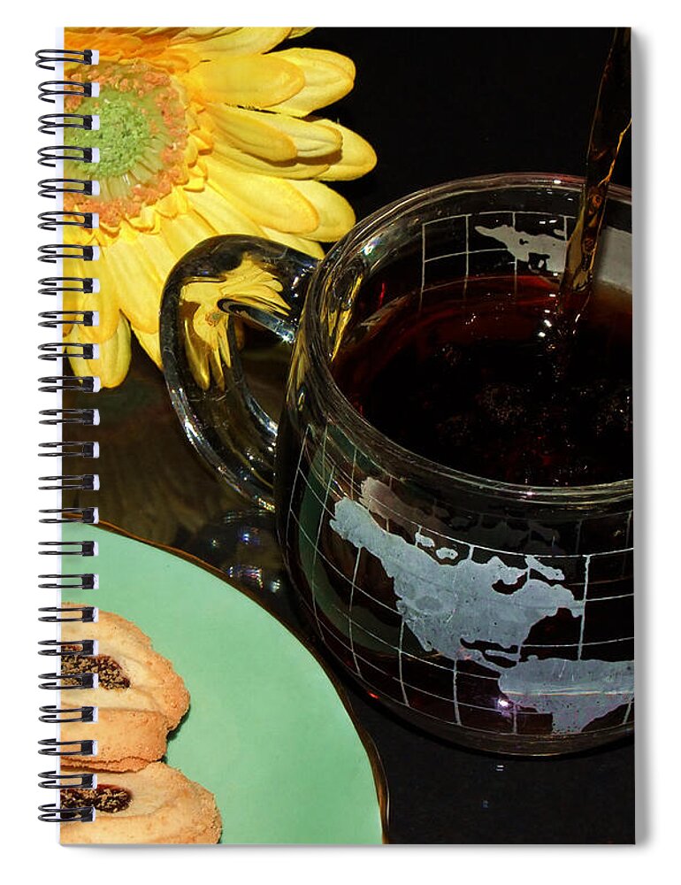 Cookies Spiral Notebook featuring the photograph Take A Break by Kae Cheatham