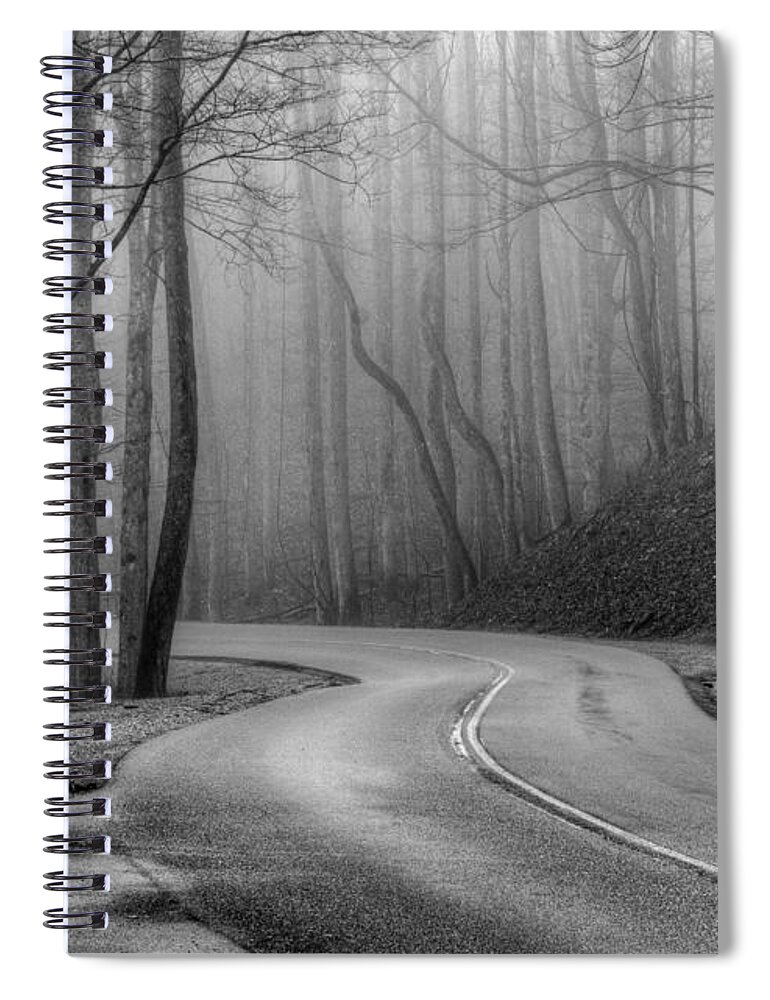 Road Spiral Notebook featuring the photograph Take Me Home II by Douglas Stucky