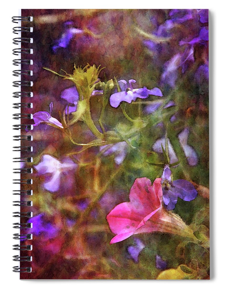 Impressionism Spiral Notebook featuring the photograph Tangle 9634 IDP_2 by Steven Ward