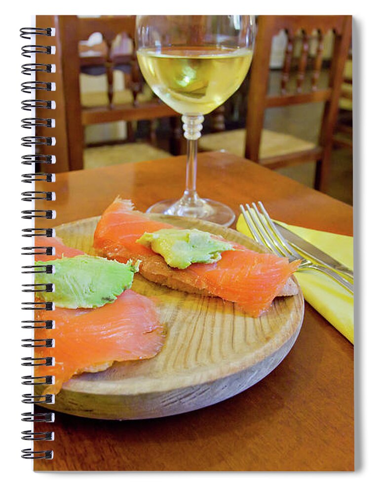 Tapas Spiral Notebook featuring the photograph Tapas by Anastasy Yarmolovich