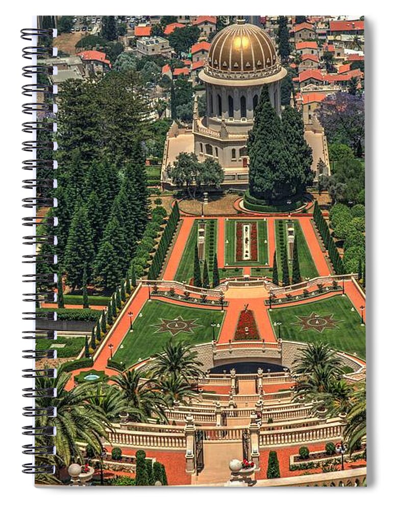 Architecture Spiral Notebook featuring the photograph Temple 3 by Dimitry Papkov