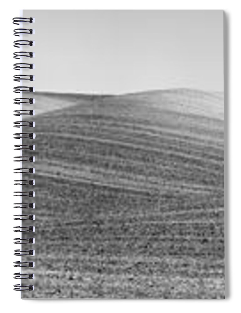 Agriculture Spiral Notebook featuring the photograph Terrain by Jon Glaser