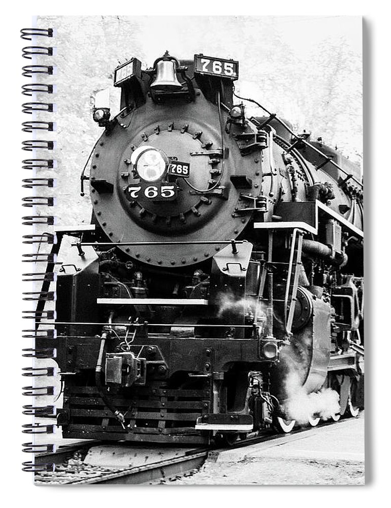 Ohio Spiral Notebook featuring the photograph The 765 by Stewart Helberg