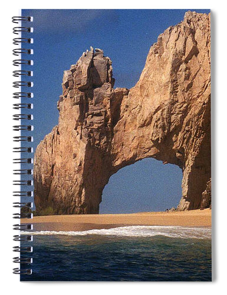 Arch Spiral Notebook featuring the photograph The Arch by Marna Edwards Flavell