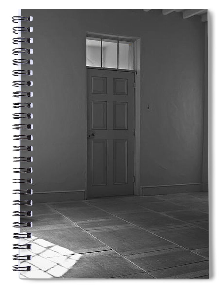 Welfare In Britain Spiral Notebook featuring the photograph The Art of Welfare. Music. by Elena Perelman