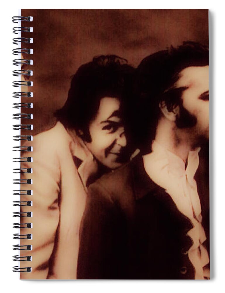 Beatles Spiral Notebook featuring the photograph The Beatles - The Fab Four by Al Bourassa