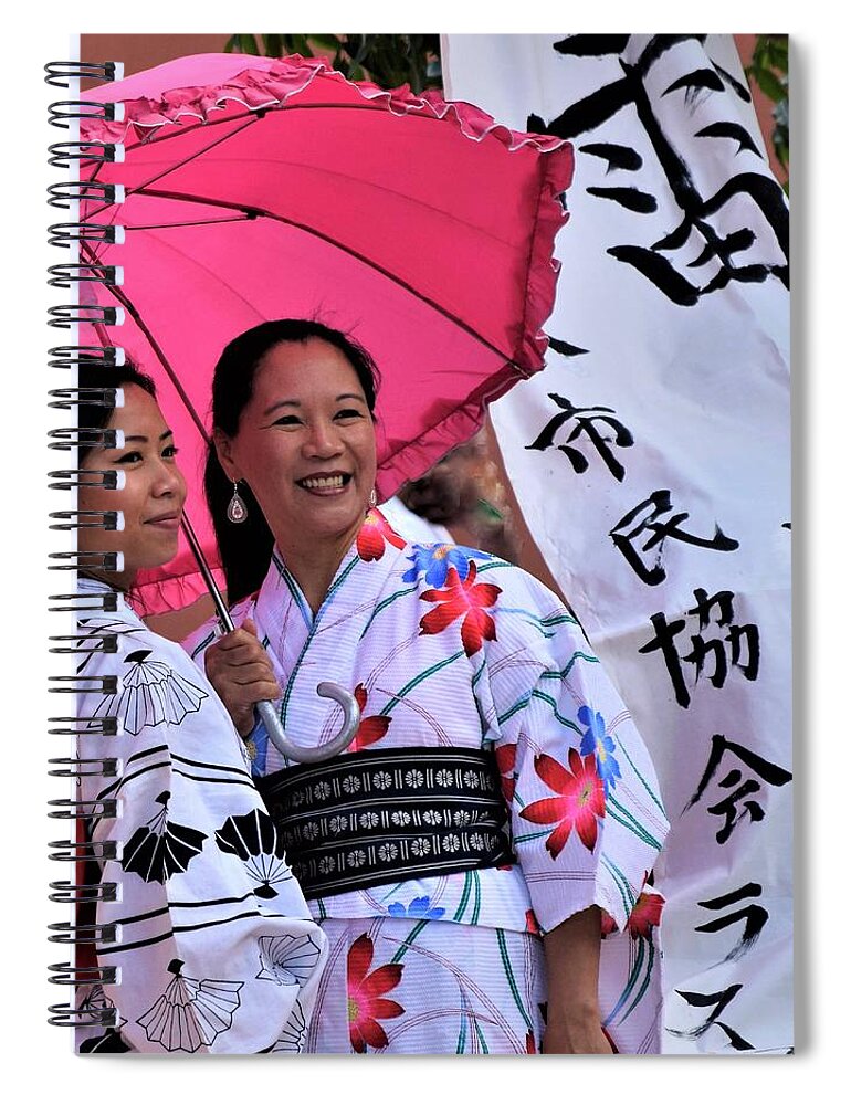 Traditions Spiral Notebook featuring the photograph The Beauty of Sharing by John Glass