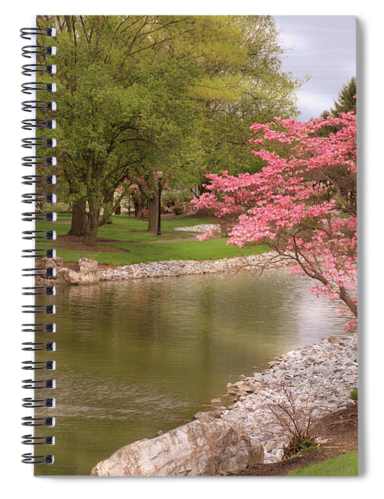 Spring Spiral Notebook featuring the photograph The Beauty of Spring by Angie Tirado