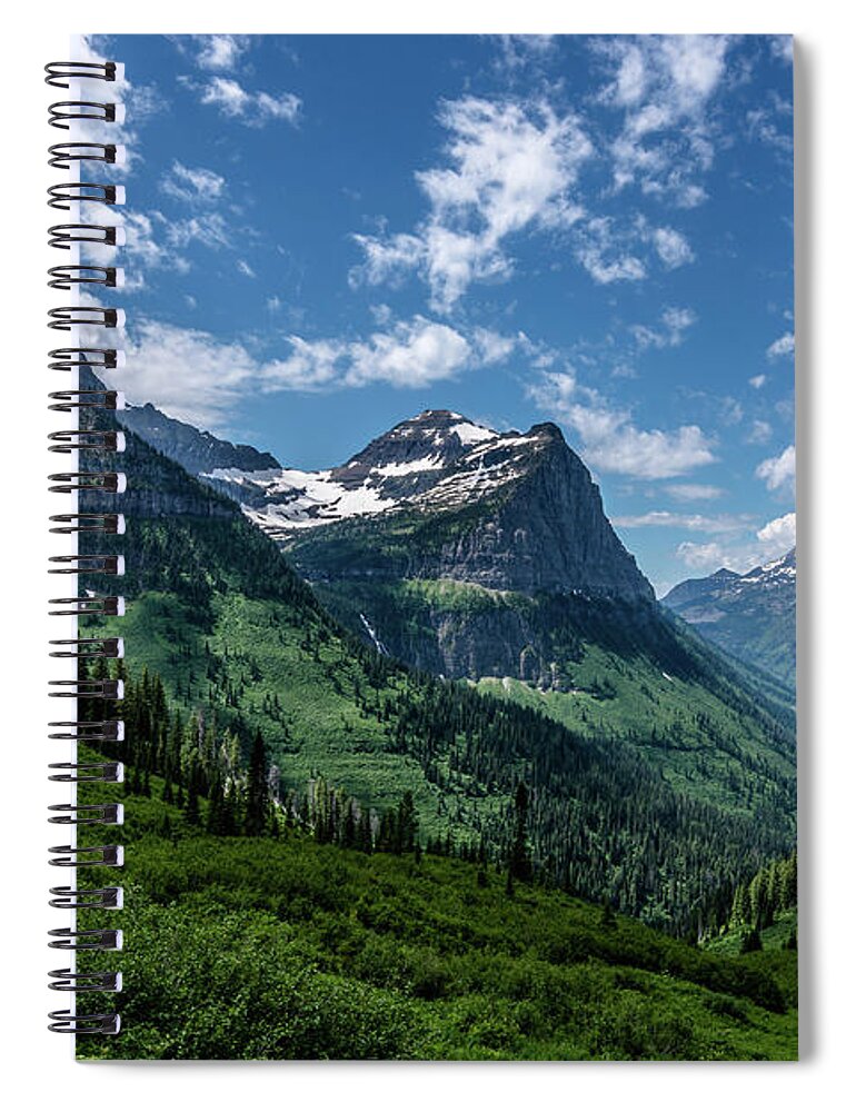 Valley Spiral Notebook featuring the photograph The Big Valley by Yeates Photography