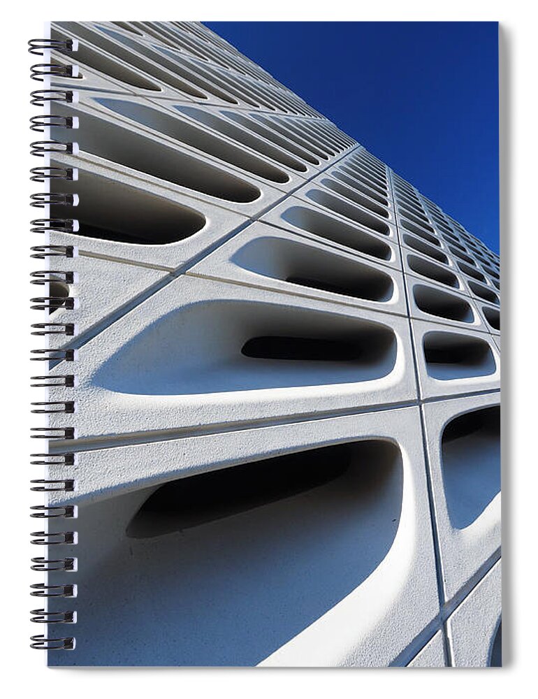 Los Angeles Spiral Notebook featuring the photograph The Broad by Joe Schofield