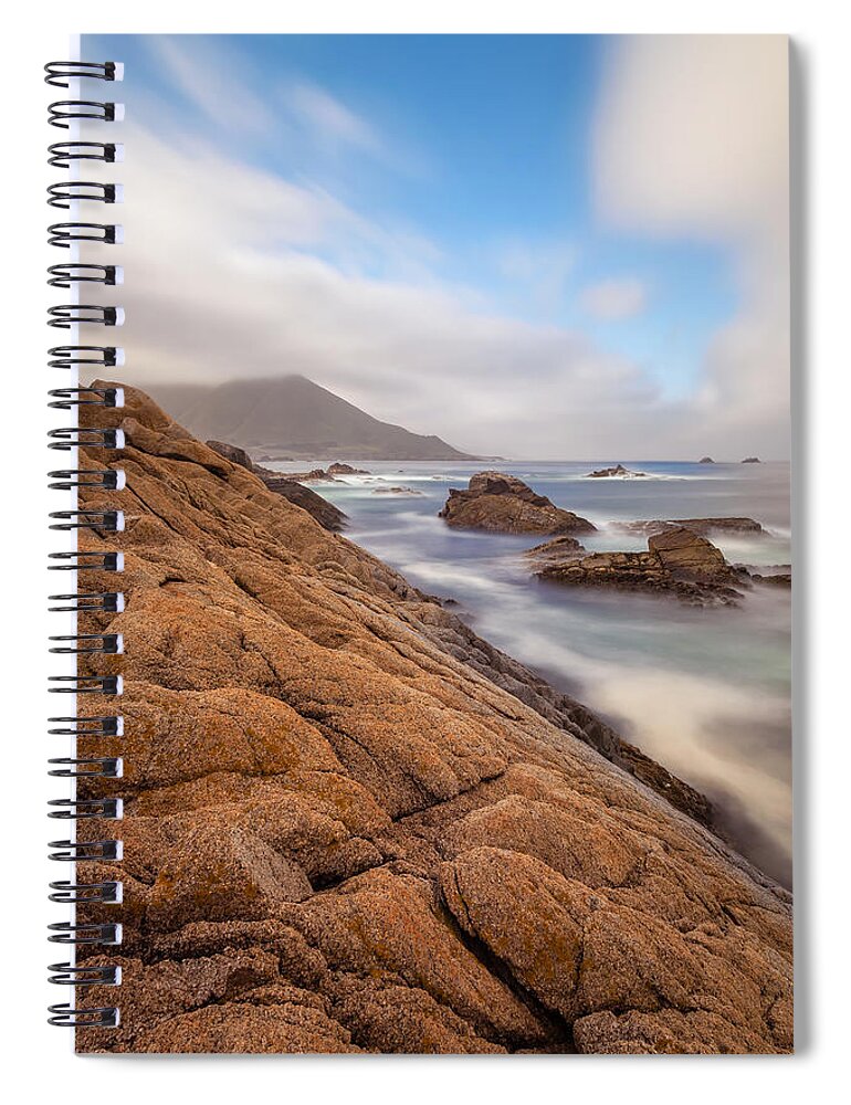 American Landscapes Spiral Notebook featuring the photograph The Clearing by Jonathan Nguyen