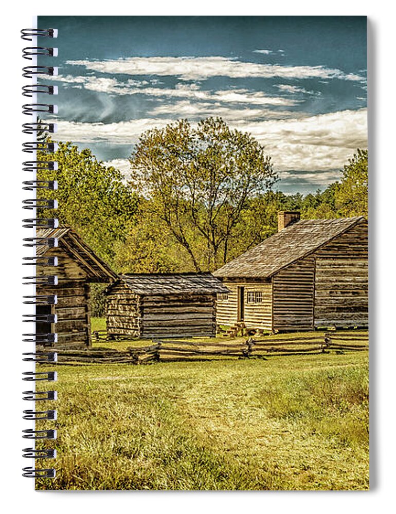 National Park Spiral Notebook featuring the photograph The Dan Lawson Place by Nick Zelinsky Jr