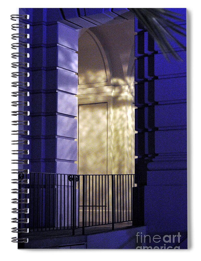 Clay Spiral Notebook featuring the photograph The Door by Clayton Bruster