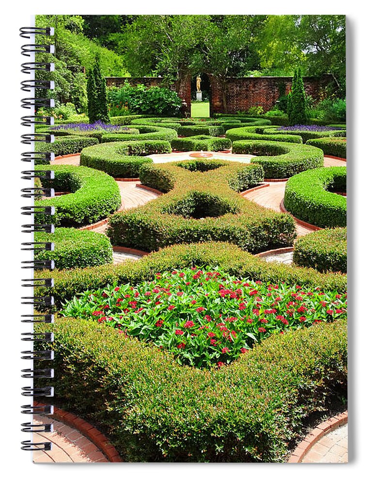 Garden Spiral Notebook featuring the photograph The Garden 2 by Mike McGlothlen