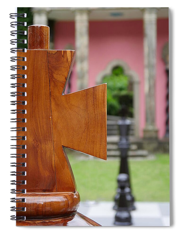 Richard Reeve Spiral Notebook featuring the photograph The King by Richard Reeve
