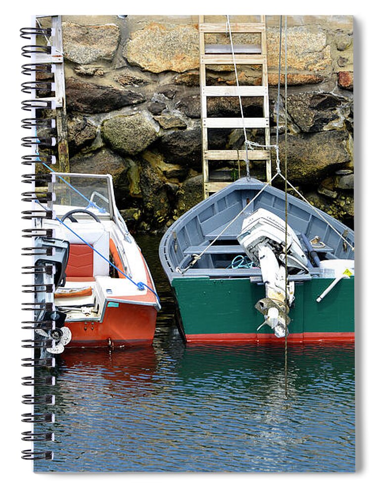 Landscape Spiral Notebook featuring the photograph The Ladder by Alison Belsan Horton