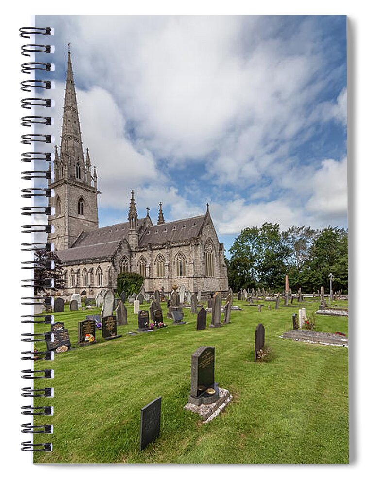 Marble Church Spiral Notebook featuring the photograph The Marble Church by Adrian Evans