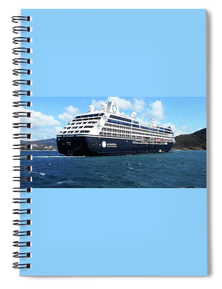 The Quest Spiral Notebook featuring the photograph The Quest 2 by Ron Kandt