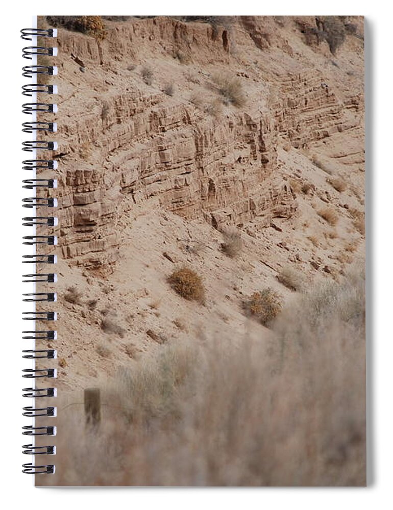 Desert Spiral Notebook featuring the photograph The Rocks by Rob Hans