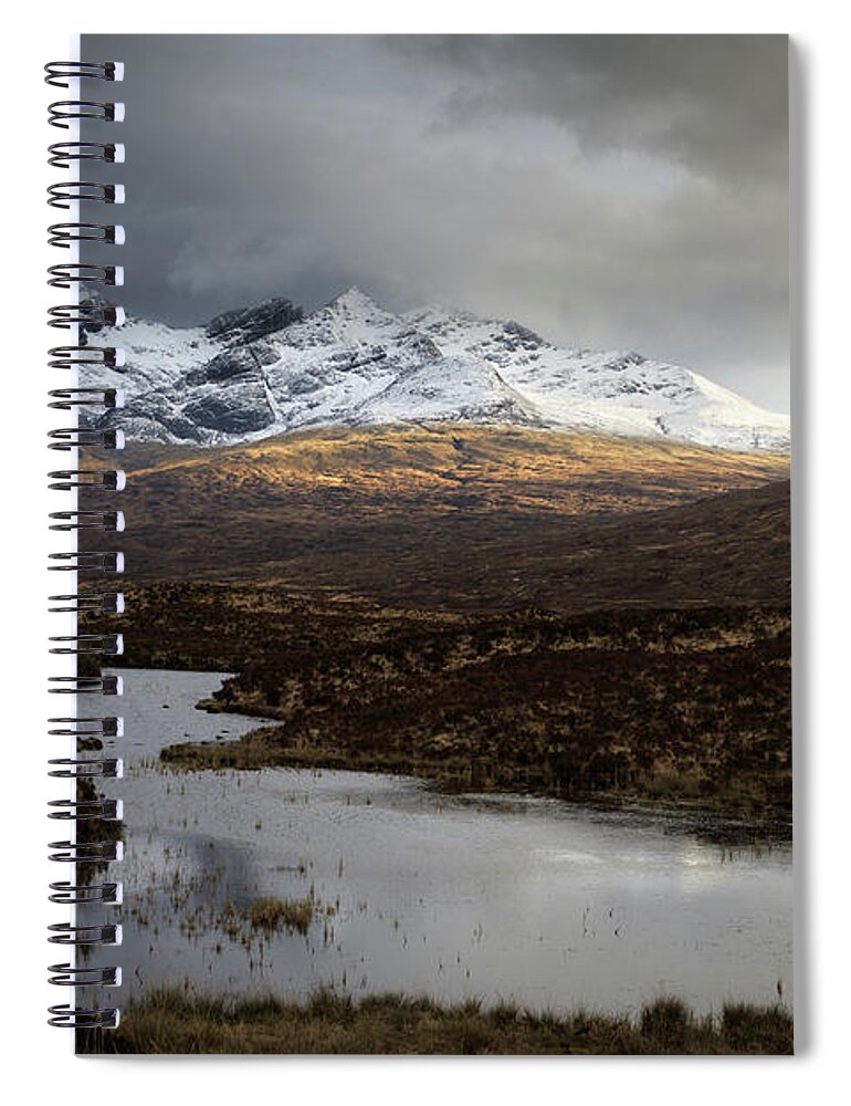 Britain Spiral Notebook featuring the photograph The Scottish Highlands, by Chris Smith