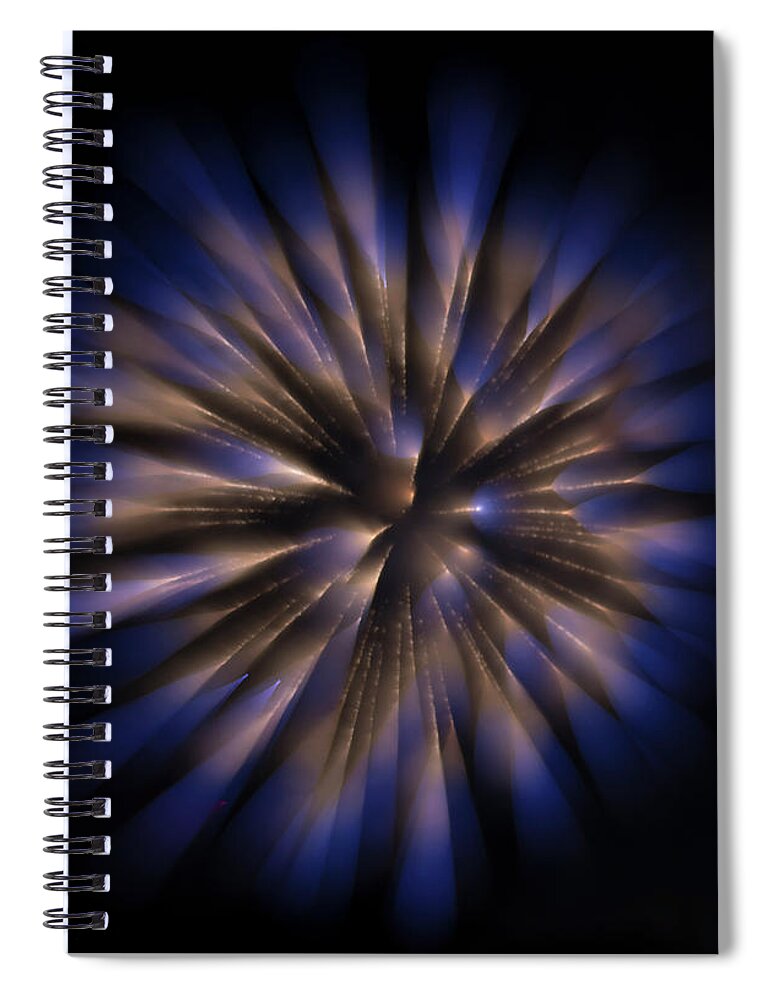 Seed Spiral Notebook featuring the photograph The Seed of a New Idea by Alex Lapidus