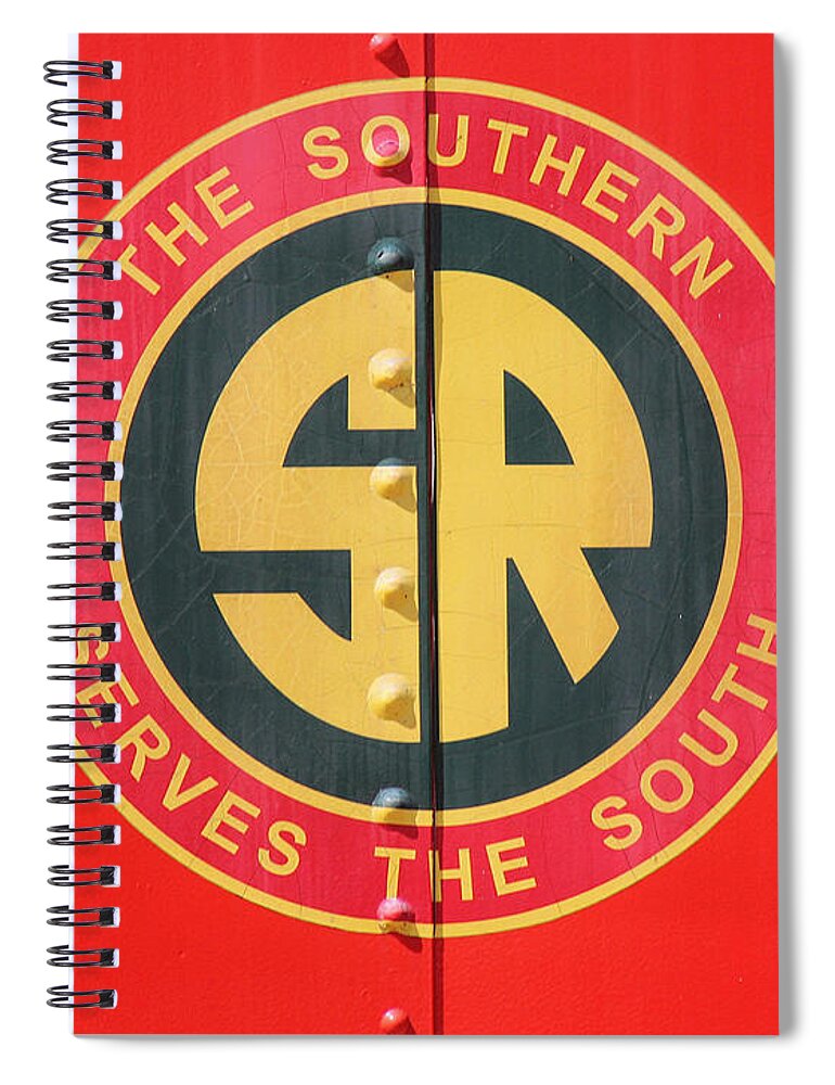 Southern Railway Spiral Notebook featuring the photograph The Southern Serves the South 10 by Joseph C Hinson