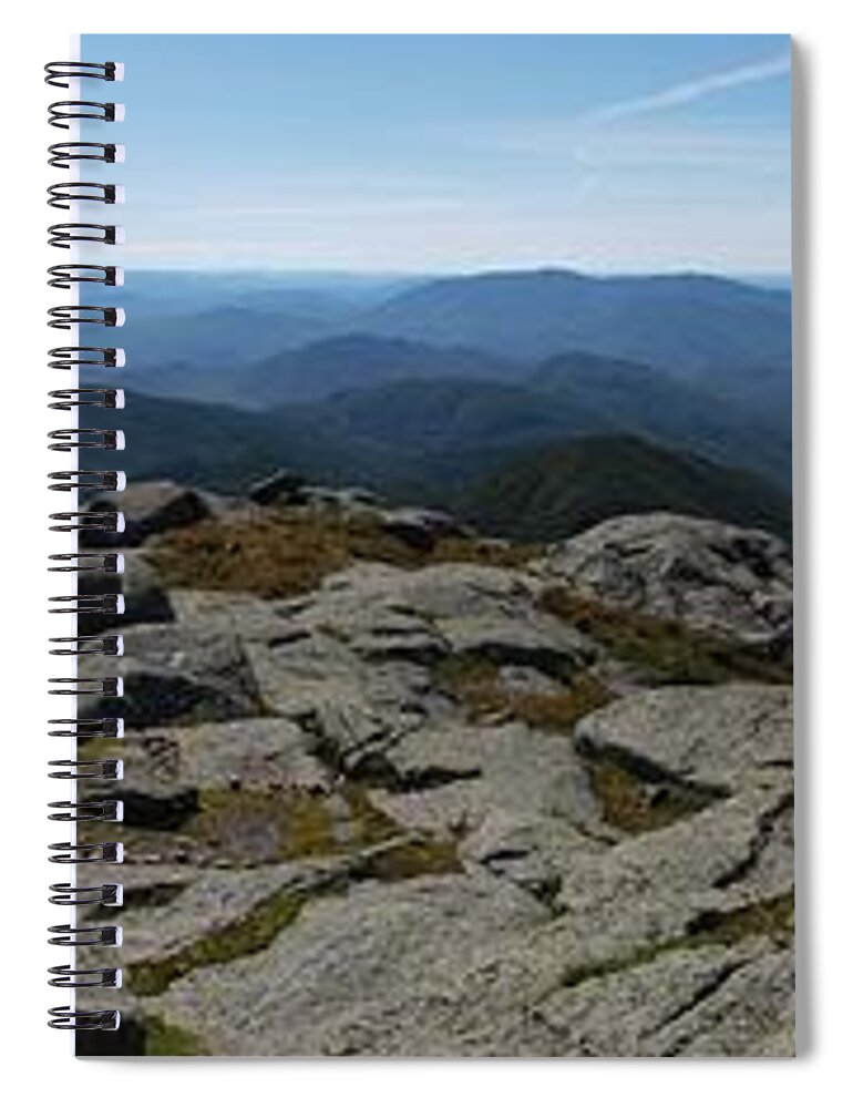 Adirondacks Spiral Notebook featuring the photograph The View North from Mt. Marcy by Joshua House