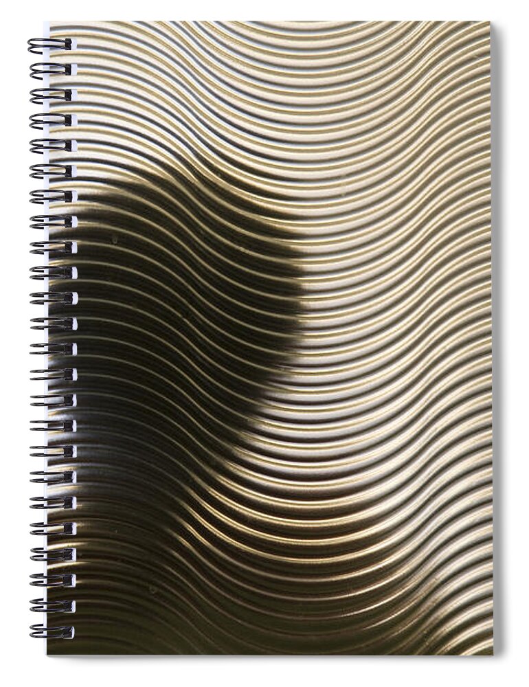 Waves Spiral Notebook featuring the photograph They Are Here by Brian Green