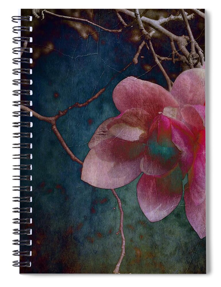 Timeless Spiral Notebook featuring the photograph Timeless - Magnolia Blossoms by Marianna Mills