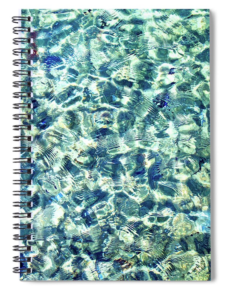 Australia Spiral Notebook featuring the photograph Tiny Ripples by Az Jackson
