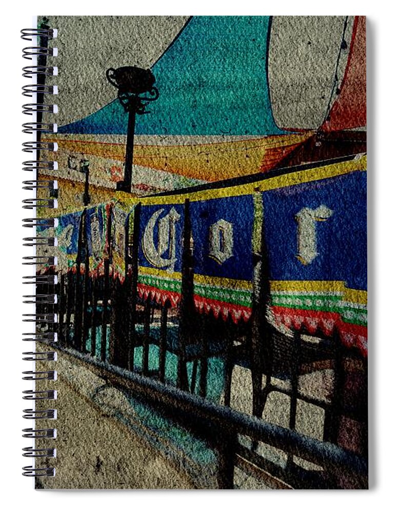 Drinks Spiral Notebook featuring the photograph Tip'em Back by Mark Ross