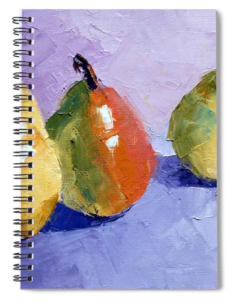 Still Life Spiral Notebook featuring the painting Tipping Over by Susan Woodward