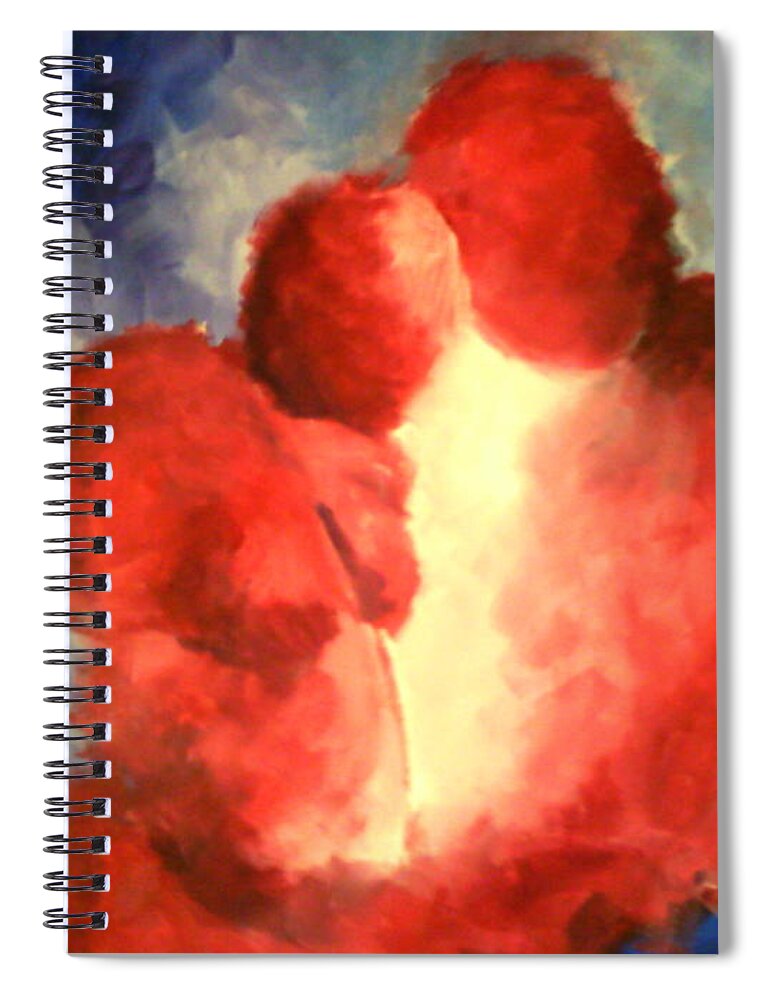 Husband Spiral Notebook featuring the painting To Have and To Hold by Jennifer Hannigan-Green