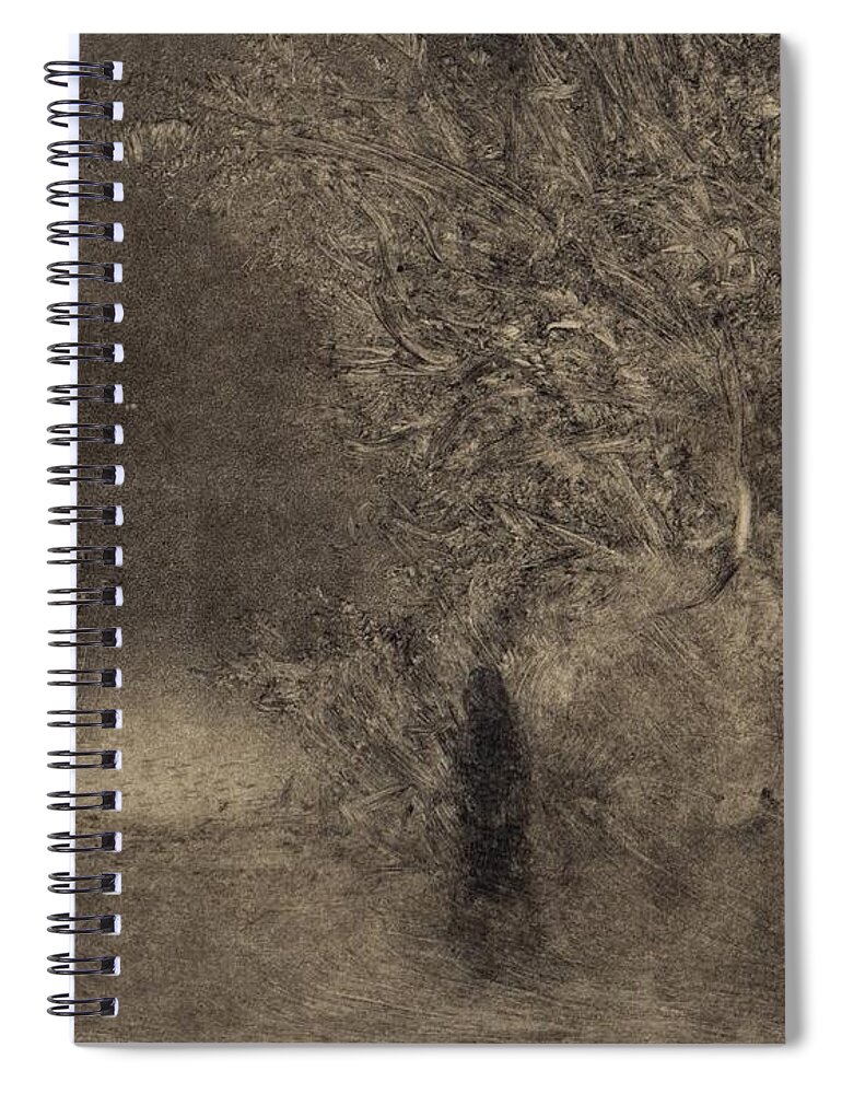 Traveler Spiral Notebook featuring the painting To the Sea by David Ladmore