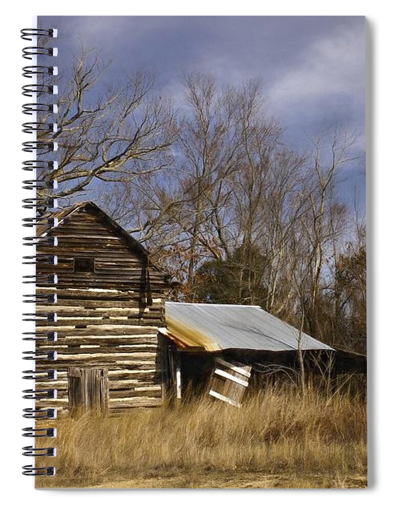 Tobacco Spiral Notebook featuring the photograph Tobacco Road by Benanne Stiens