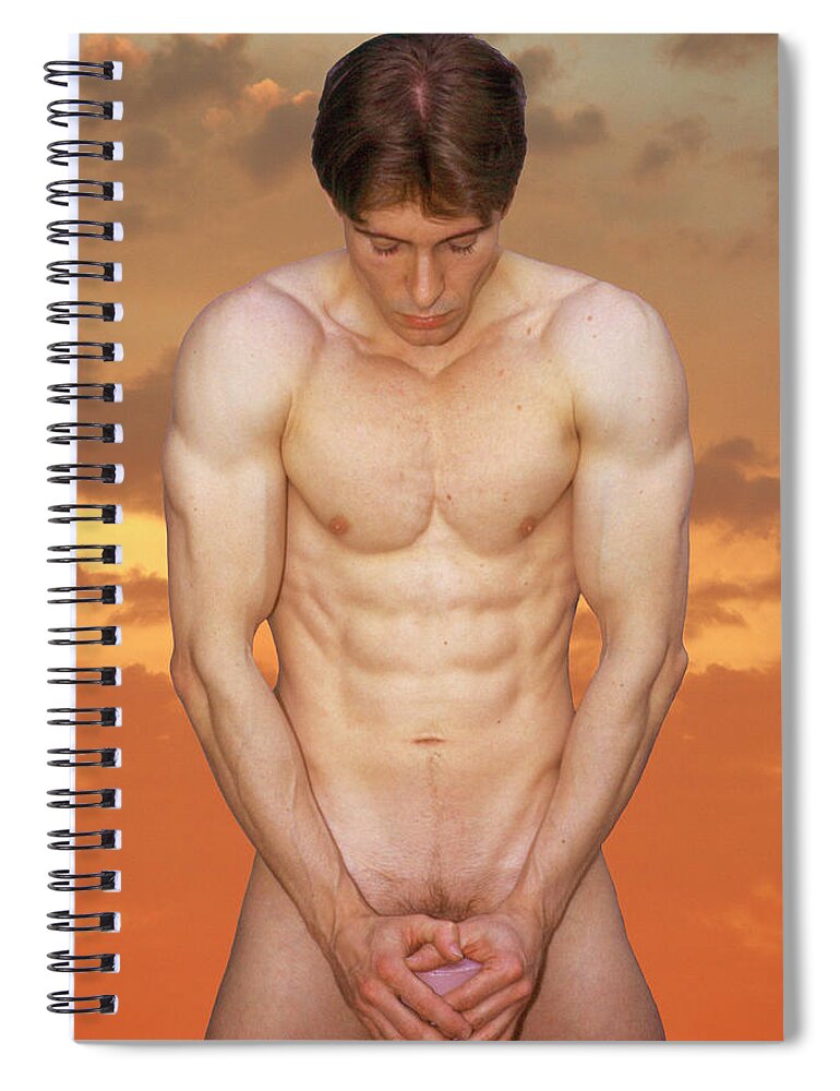 Male Spiral Notebook featuring the photograph Tom P. 4-1 by Andy Shomock