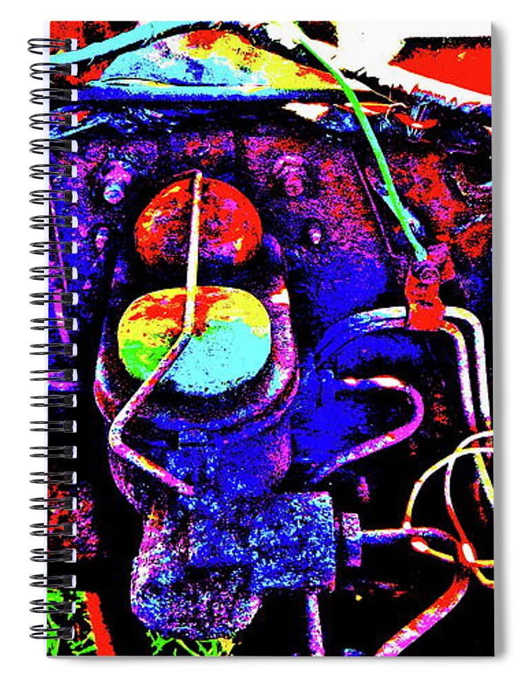 Ford Torino Spiral Notebook featuring the photograph Torino 47 by George Ramos