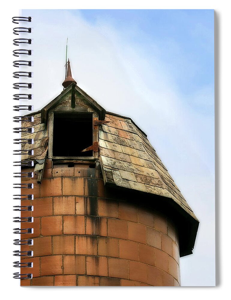 Tower Spiral Notebook featuring the photograph Tower by Angela Rath