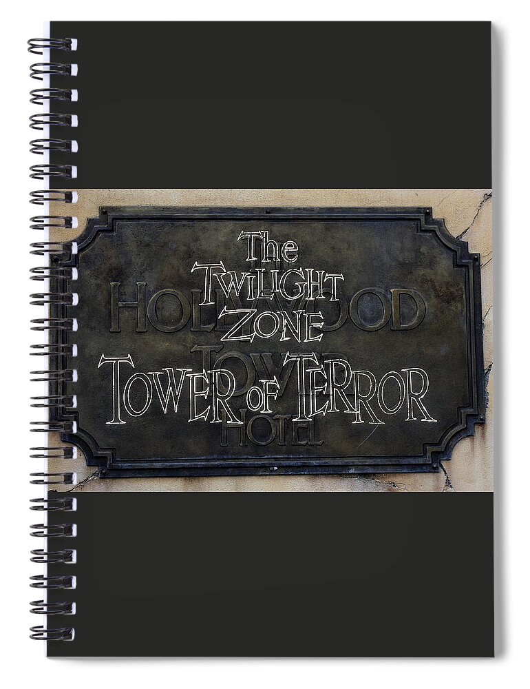 California Spiral Notebook featuring the photograph Tower of Terror by David Nicholls