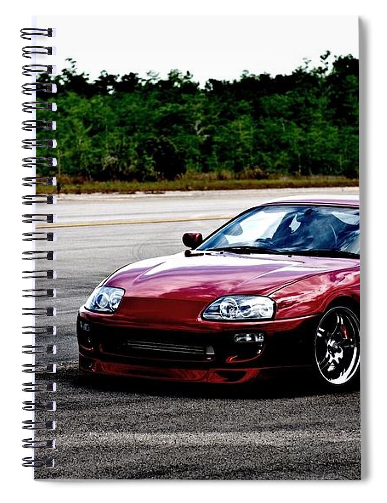 Toyota Spiral Notebook featuring the photograph Toyota by Mariel Mcmeeking
