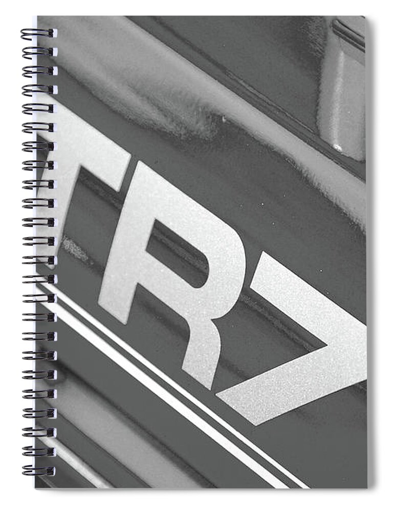 Automobiles Spiral Notebook featuring the photograph Tr7 by John Schneider