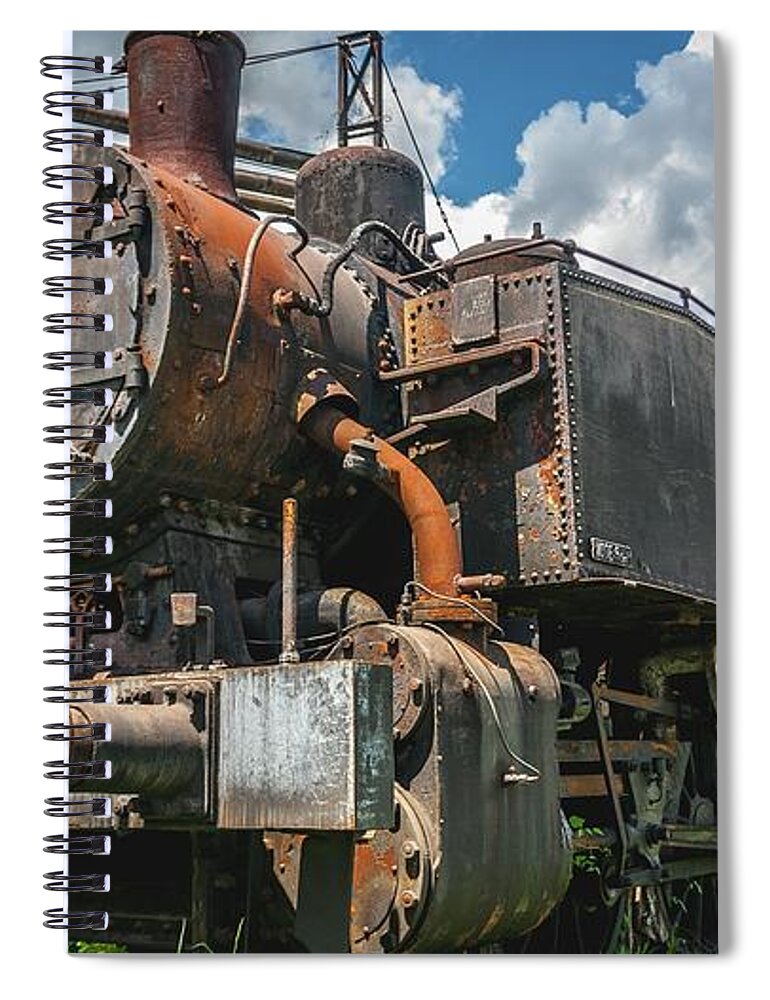 Train Spiral Notebook featuring the photograph Train by Jackie Russo